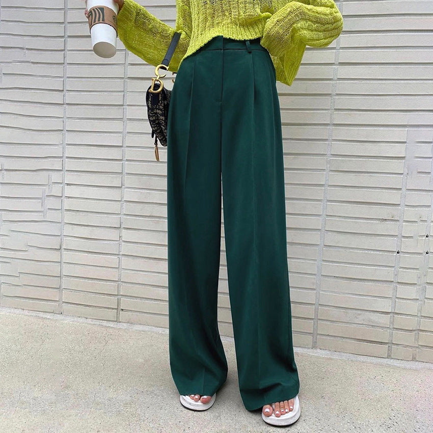 Loose Wide-Leg Trousers