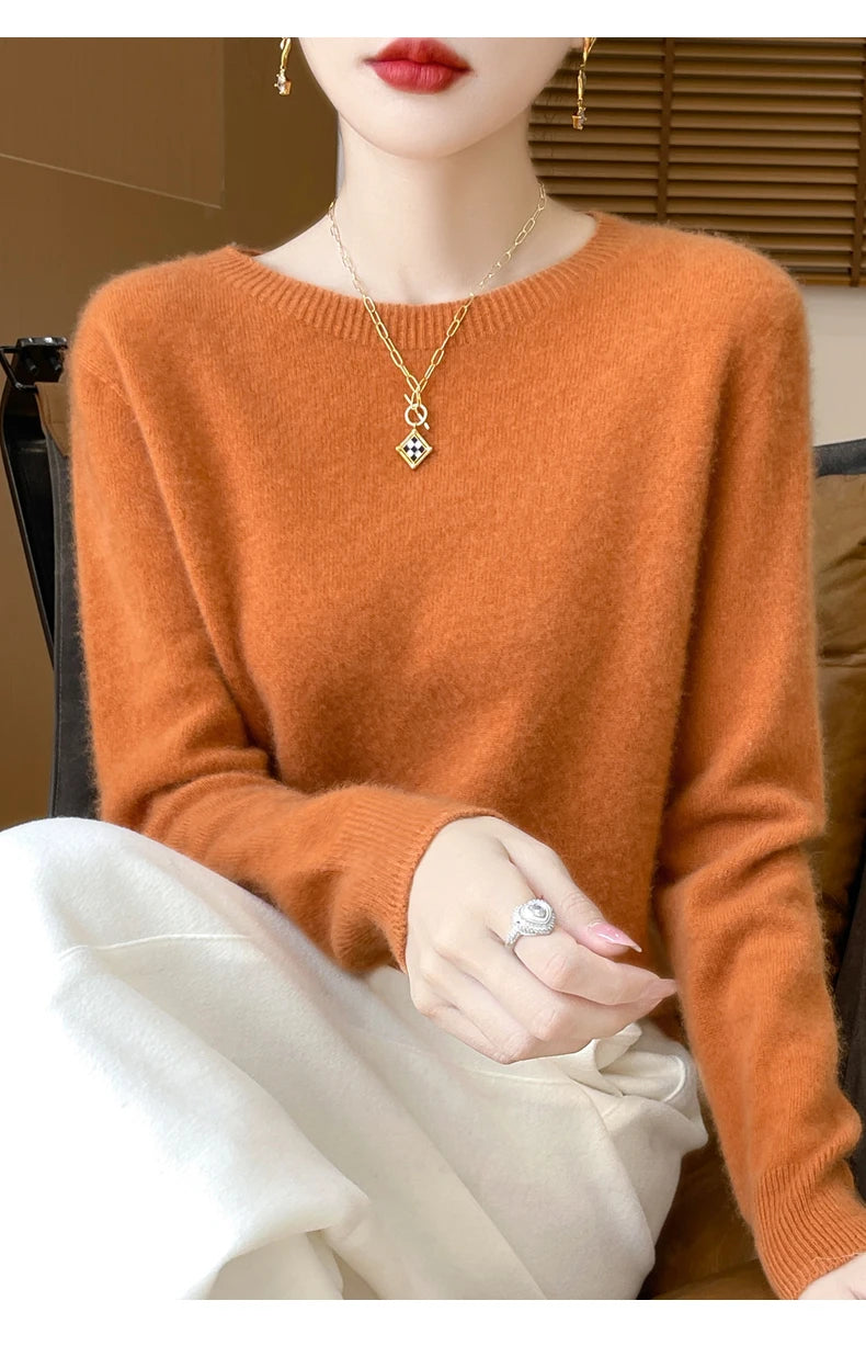 Mira – Merino Wool Knit Pullover