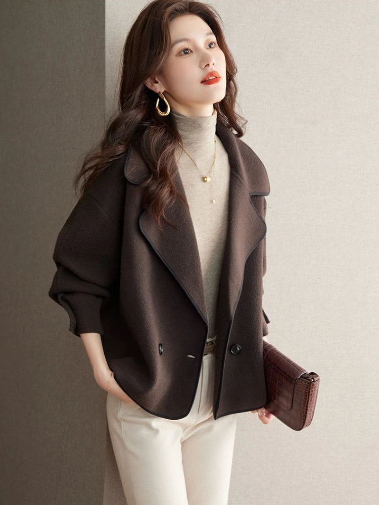Vera – Timeless Double-Breasted Wool Blazer