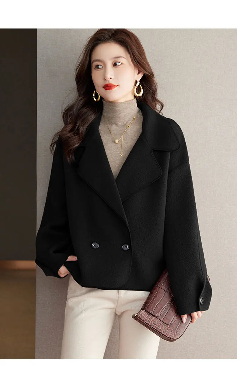 Vera – Timeless Double-Breasted Wool Blazer
