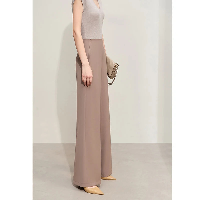 Lia – Wide-Leg High Waist Trousers