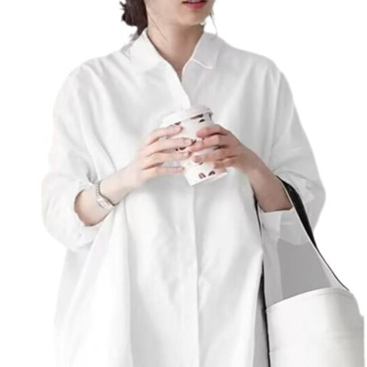 Long Flare Sleeve Blouse