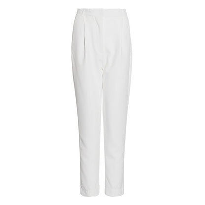 High Waist Straight Leg Trousers