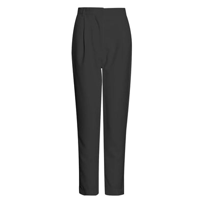 High Waist Straight Leg Trousers