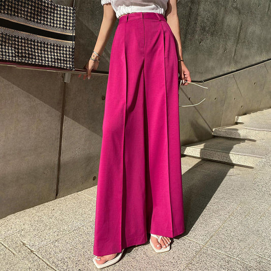 Loose Wide-Leg Trousers
