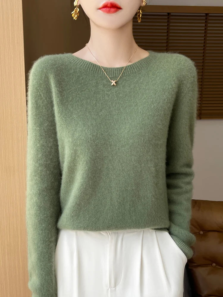 Mira – Merino Wool Knit Pullover