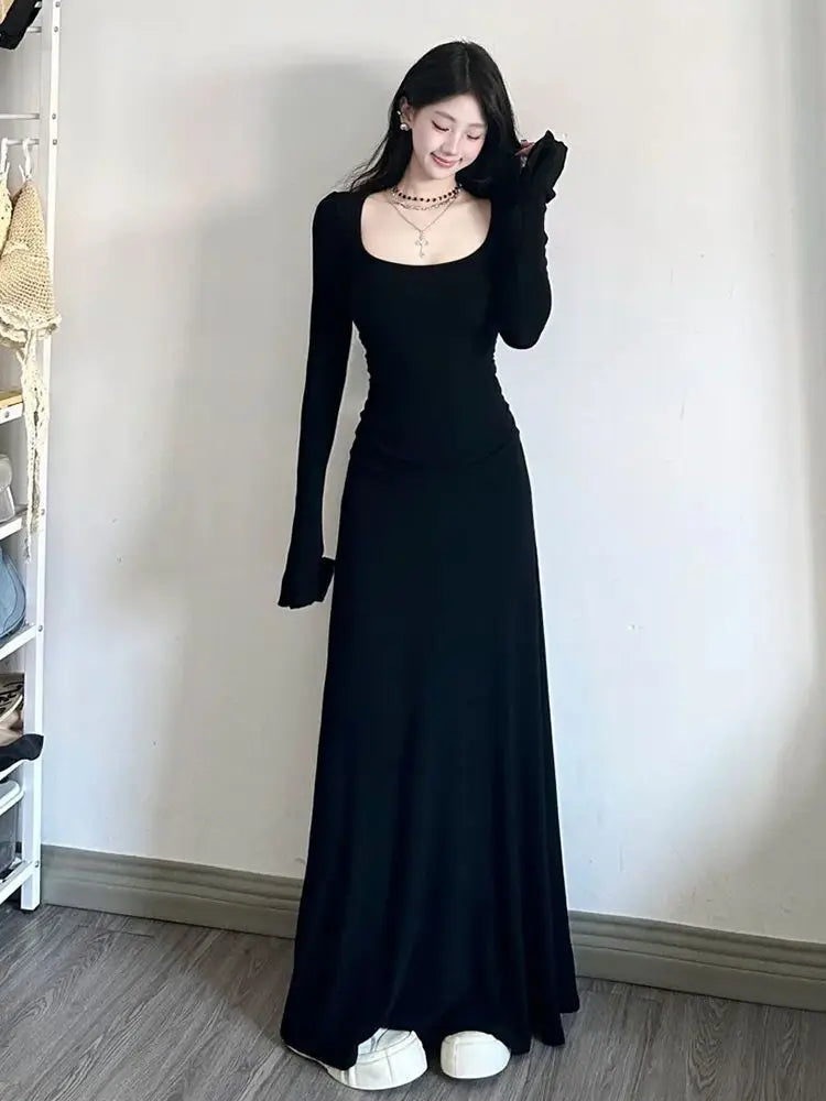Elin – Knit Long Dress