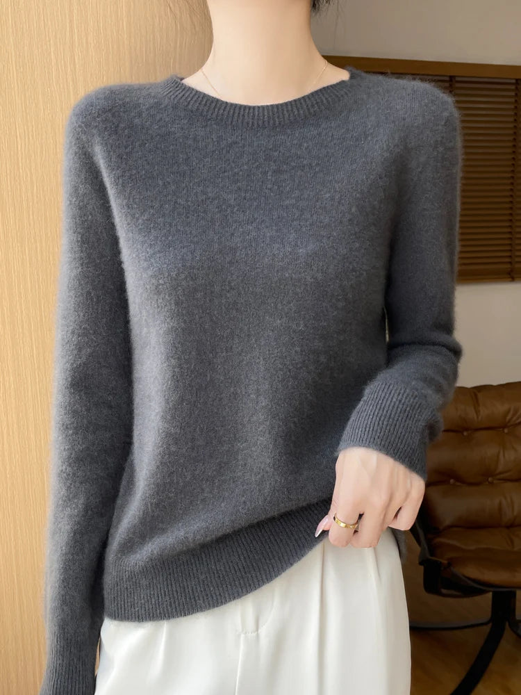 Mira – Merino Wool Knit Pullover