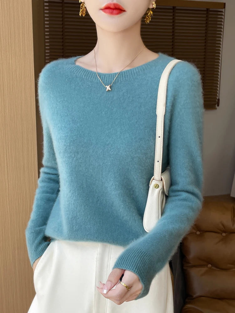 Mira – Merino Wool Knit Pullover