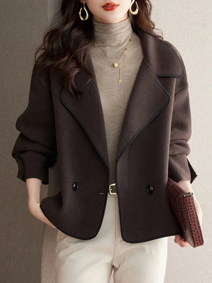 Vera – Timeless Double-Breasted Wool Blazer