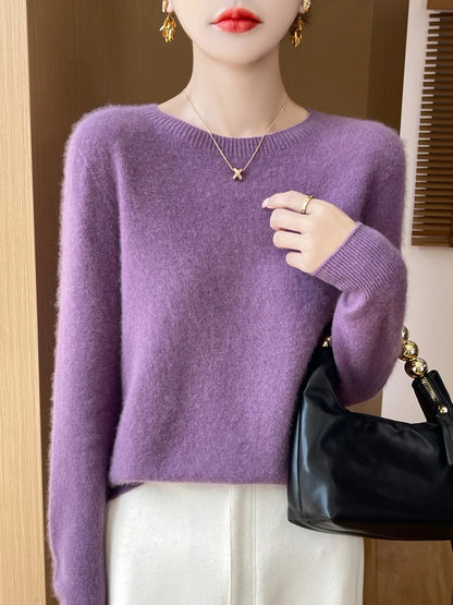 Mira – Merino Wool Knit Pullover
