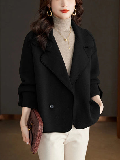 Vera – Timeless Double-Breasted Wool Blazer