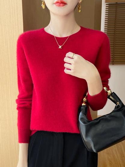 Mira – Merino Wool Knit Pullover