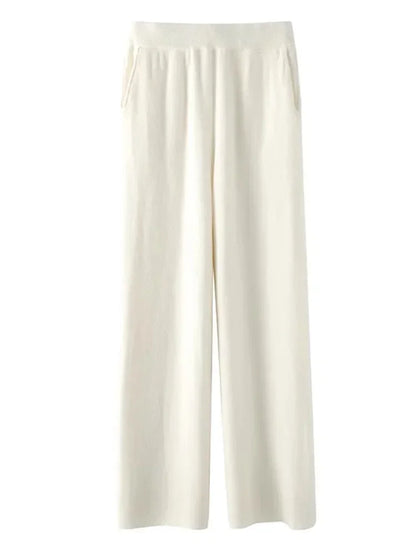 Lina – High Waist Knit Lounge Pants