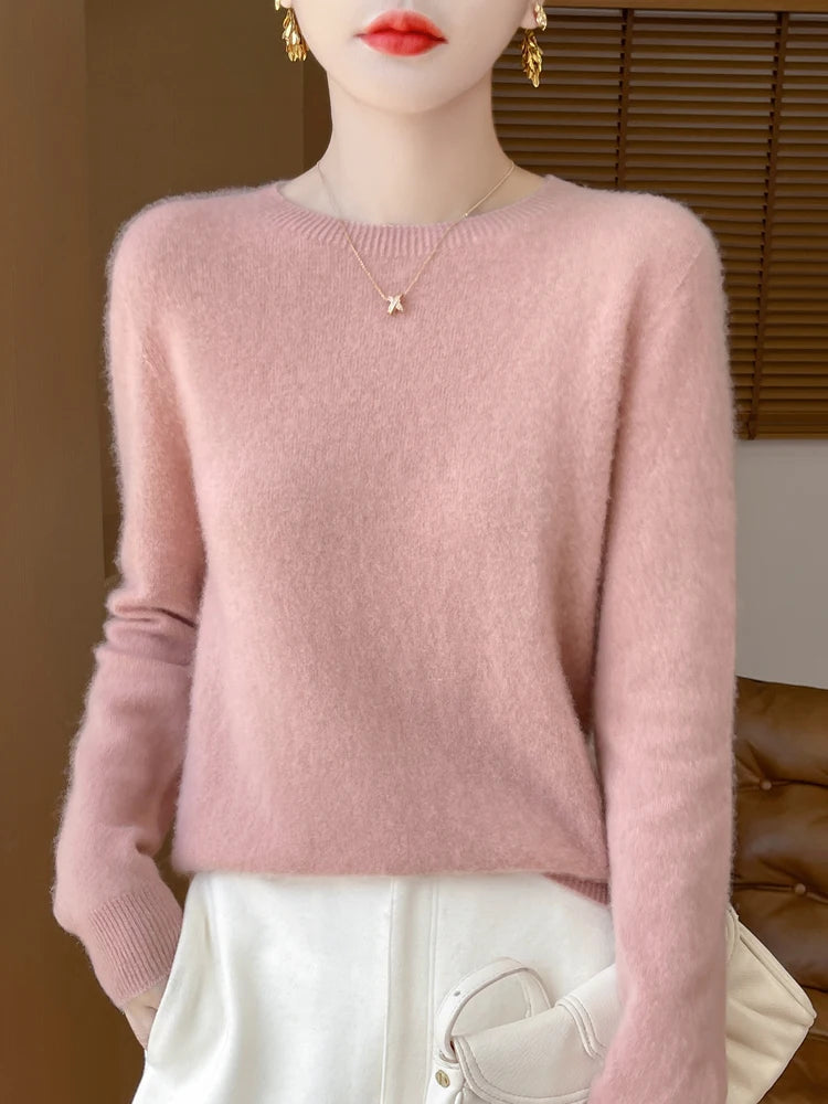 Mira – Merino Wool Knit Pullover