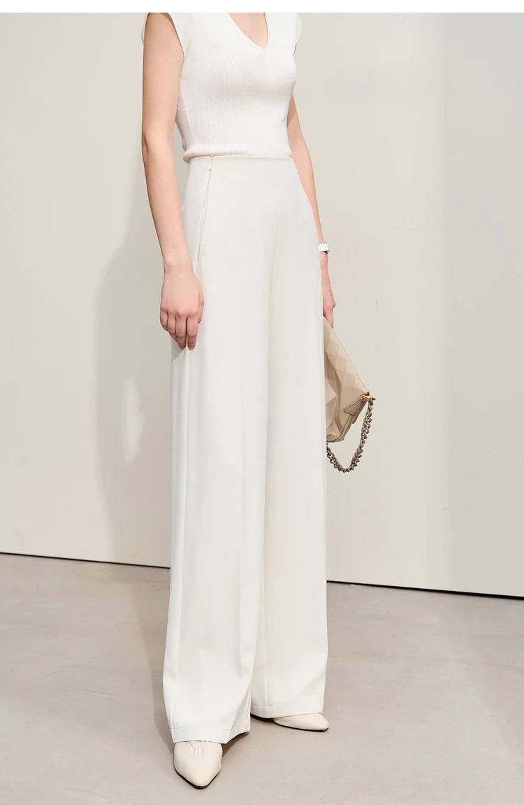 Lia – Wide-Leg High Waist Trousers