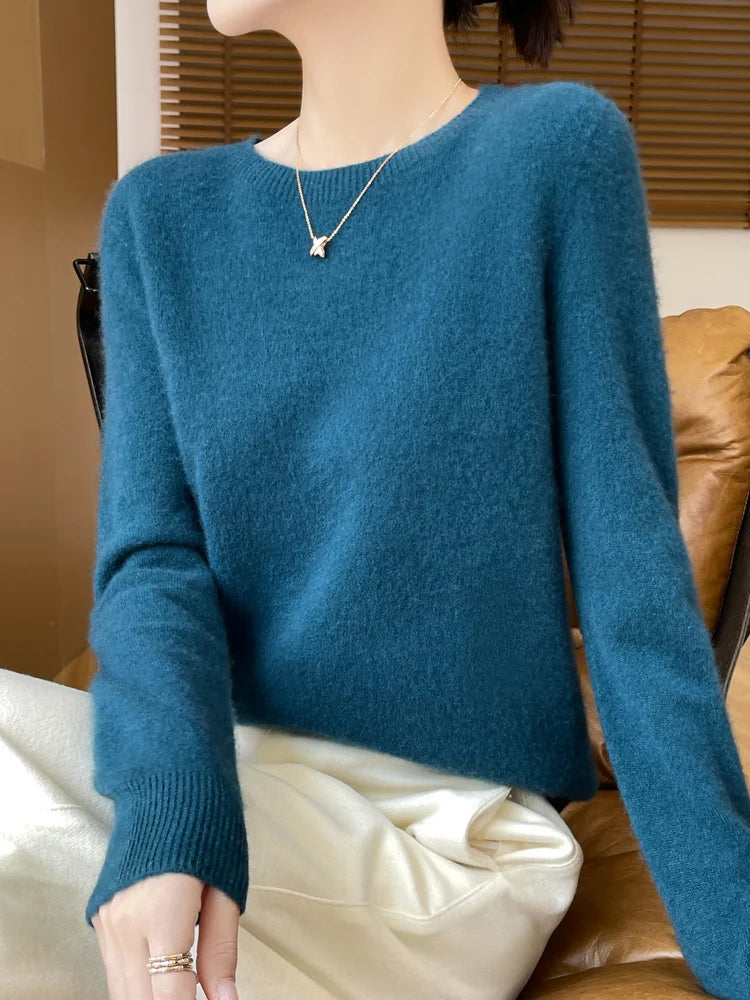 Mira – Merino Wool Knit Pullover