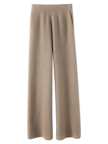 Lina – High Waist Knit Lounge Pants