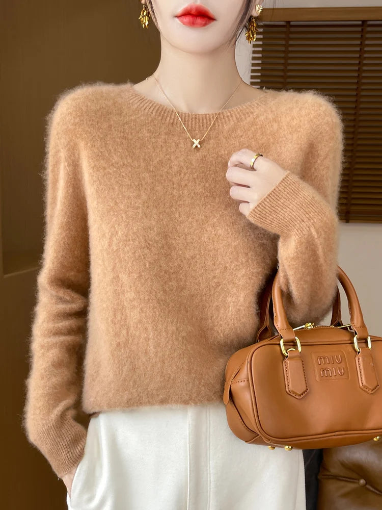Mira – Merino Wool Knit Pullover
