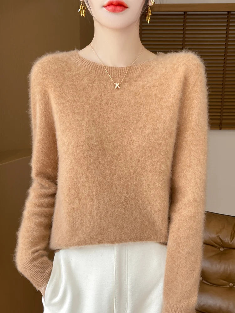 Mira – Merino Wool Knit Pullover