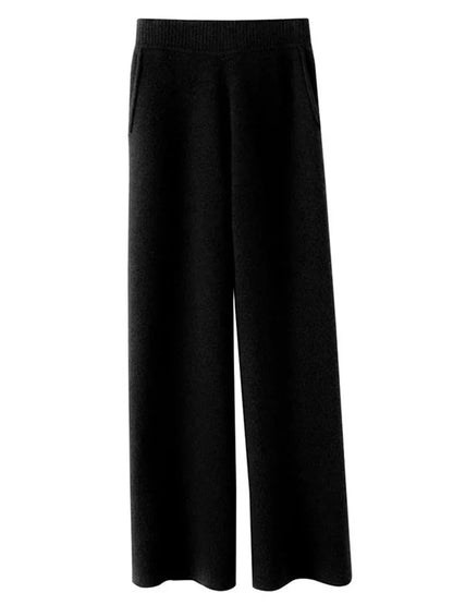 Lina – High Waist Knit Lounge Pants