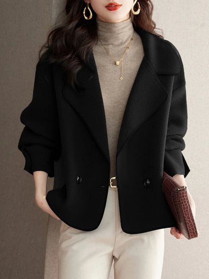 Vera – Timeless Double-Breasted Wool Blazer
