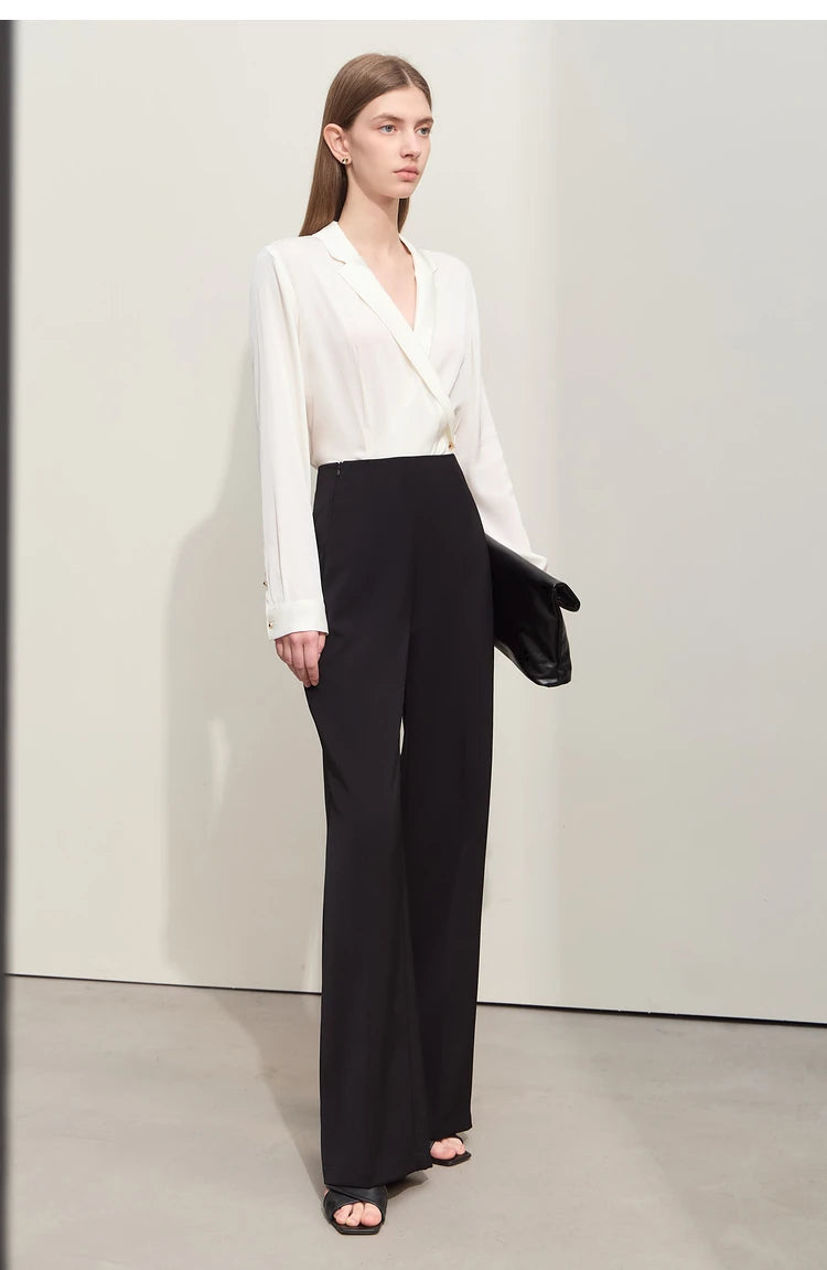Lia – Wide-Leg High Waist Trousers