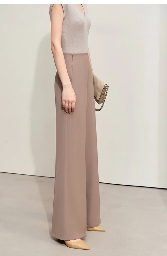Lia – Wide-Leg High Waist Trousers