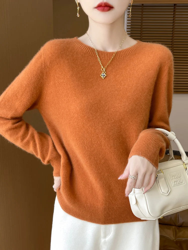 Mira – Merino Wool Knit Pullover