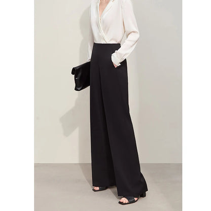 Lia – Wide-Leg High Waist Trousers