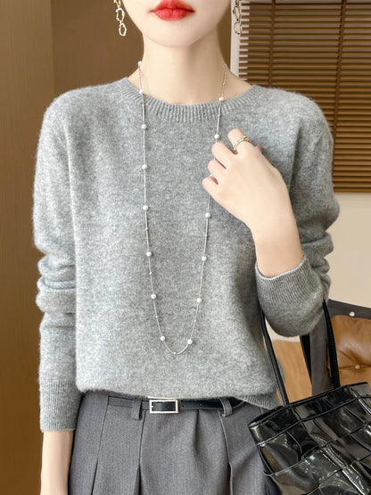 Mira – Merino Wool Knit Pullover
