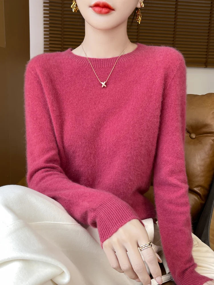 Mira – Merino Wool Knit Pullover