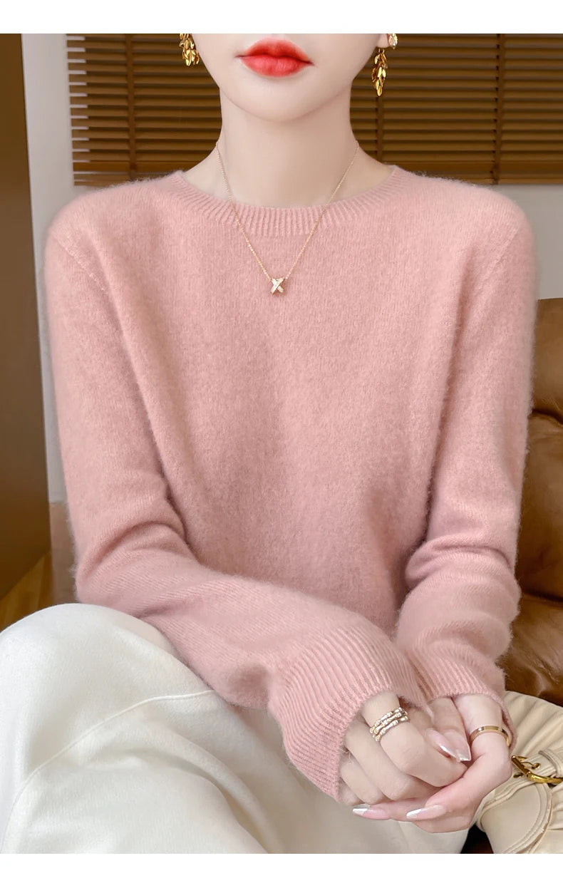 Mira – Merino Wool Knit Pullover