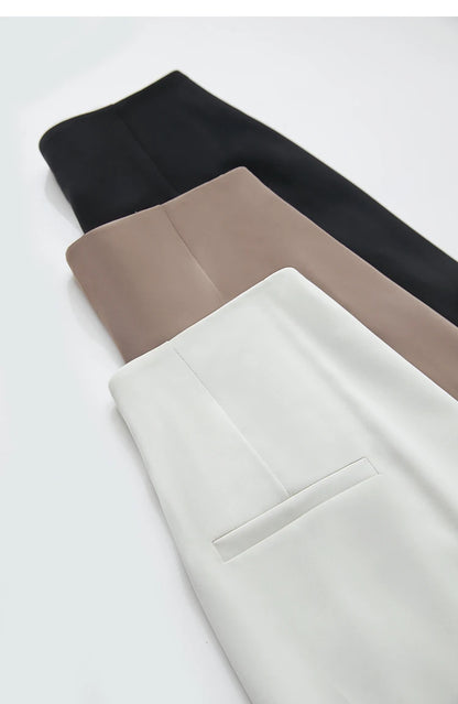 Lia – Wide-Leg High Waist Trousers