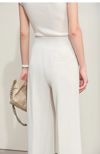 Lia – Wide-Leg High Waist Trousers