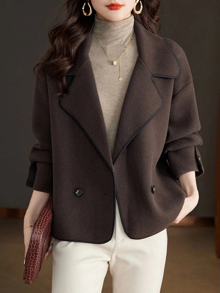 Vera – Timeless Double-Breasted Wool Blazer