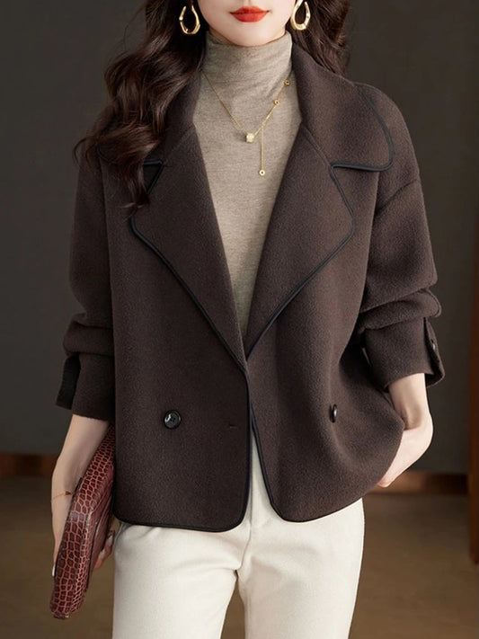 Vera – Timeless Double-Breasted Wool Blazer
